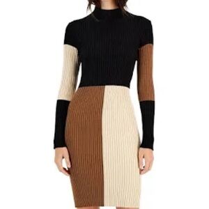 ANDREE BY UNIT Multicolor Long Sleeve Dress